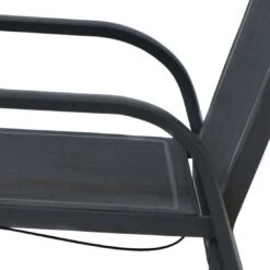 Ploß Tuvalu Stapelsessel Aluminium/Textilene Anthrazit/Grau -GartenMöbelPro Verkäufe ploss tuvalu stapelsessel aluminium textilene 1367314 10