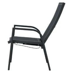 Ploß Tuvalu Stapelsessel Aluminium/Textilene Anthrazit/Grau -GartenMöbelPro Verkäufe ploss tuvalu stapelsessel aluminium textilene 1367314 6