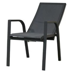 Ploß Tuvalu Stapelsessel Aluminium/Textilene Anthrazit/Grau -GartenMöbelPro Verkäufe ploss tuvalu stapelsessel aluminium textilene 1367314 9