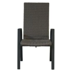 Ploß Kiribati Stapelsessel Aluminium/Geflecht Grau -GartenMöbelPro Verkäufe ploss tuvalu stapelsessel verstellbar aluminium geflecht 1367347 3