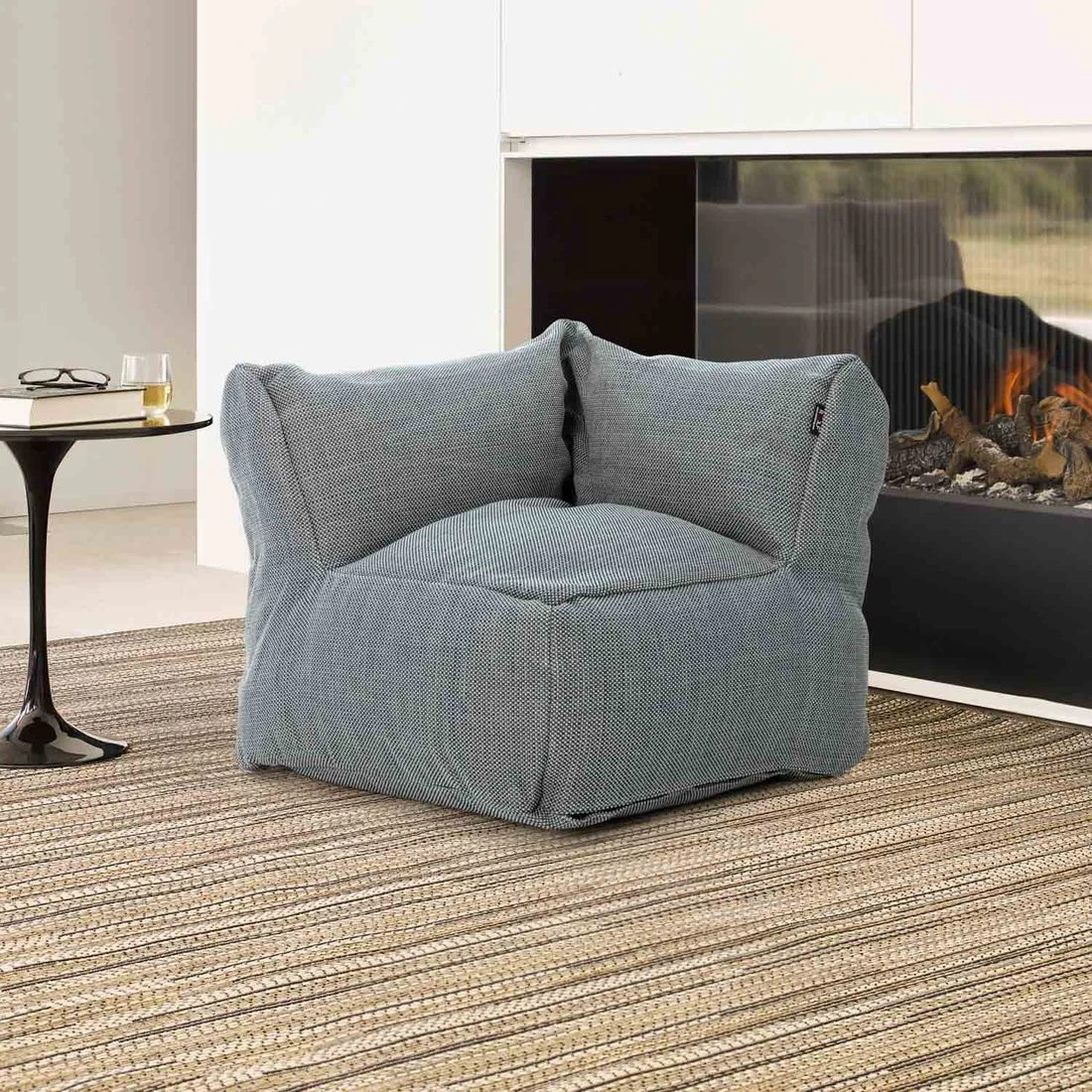 ROOLF Living Dotty Eck-/Endmodul Club Corner M Navyblau 4 ROOLF Living Dotty Eck-/Endmodul Club Corner M Navyblau – Bild 2