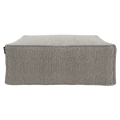 ROOLF Living Silky Loungehocker Polypropylen/Chenille Grau 8 ROOLF Living Silky Loungehocker Polypropylen/Chenille Grau -GartenMöbelPro Verkäufe roolf living silky sitzsack square pouf 1467326 3