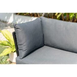 LifestyleGarden Colobus Loungeset 3-tlg. Aluminium/Textilene Schwarz/Dunkelgrau -GartenMöbelPro Verkäufe scancom colobus loungeset 3 tlg aluminium textilene 1411435 18