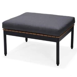 LifestyleGarden Colobus Loungeset 3-tlg. Aluminium/Textilene Schwarz/Dunkelgrau -GartenMöbelPro Verkäufe scancom colobus loungeset 3 tlg aluminium textilene 1411435 6