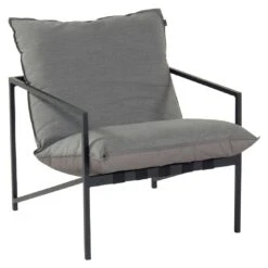 Schöner Wohnen Ameland Loungeset 4-tlg. Aluminium/Sunbrella Schwarz/Grau -GartenMöbelPro Verkäufe schoener wohnen ameland loungeset 4 tlg aluminium sunbrella 1470494 4