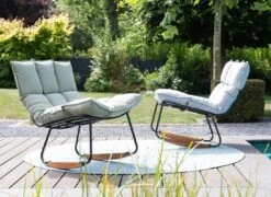 Schöner Wohnen Leska Schaukelstuhl Ink.Hocker Aluminium/Sunbrella Schwarz/Grau -GartenMöbelPro Verkäufe schoener wohnen leska schaukelstuhl ink hocker aluminium sunbrella 1470538 9