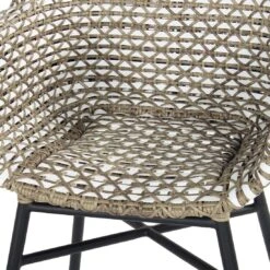 Schöner Wohnen Saba Gartensessel Aluminium/Kunststoff/Polyrattan Schwarz/Grau-Weiß -GartenMöbelPro Verkäufe schoener wohnen saba gartensessel aluminium kunststoff polyrattan 1470417 3