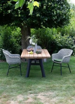 Schöner Wohnen Saba Gartensessel Aluminium/Kunststoff/Polyrattan Schwarz/Grau-Weiß -GartenMöbelPro Verkäufe schoener wohnen saba gartensessel aluminium kunststoff polyrattan 1470417 6