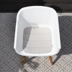 Schöner Wohnen Texel Gartensessel Eukalyptus/Kunststoff Natur/Weiß -GartenMöbelPro Verkäufe schoener wohnen texel gartensessel eukalyptus kunststoff 1467854 2