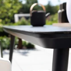 Schöner Wohnen Texel Gartentisch 170x100cm Aluminium/Glaskeramik Schwarz/Keramik -GartenMöbelPro Verkäufe schoener wohnen texel gartentisch 170x100cm aluminium glaskeramik 1470395 5
