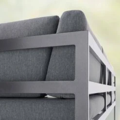 Sieger Adelaide Gartensofa Aluminium/Sunproof Eisengrau/Hellgrau -GartenMöbelPro Verkäufe sieger adelaide 3 sitzersofa aluminium sunproof 1360439 4