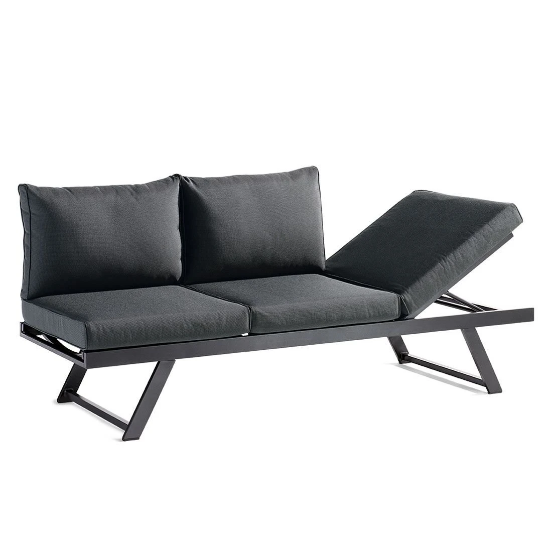 Sieger Auckland Daybed Aluminium/Sunproof Eisengrau/Grau 8 Sieger Auckland Daybed Aluminium/Sunproof Eisengrau/Grau – Bild 6