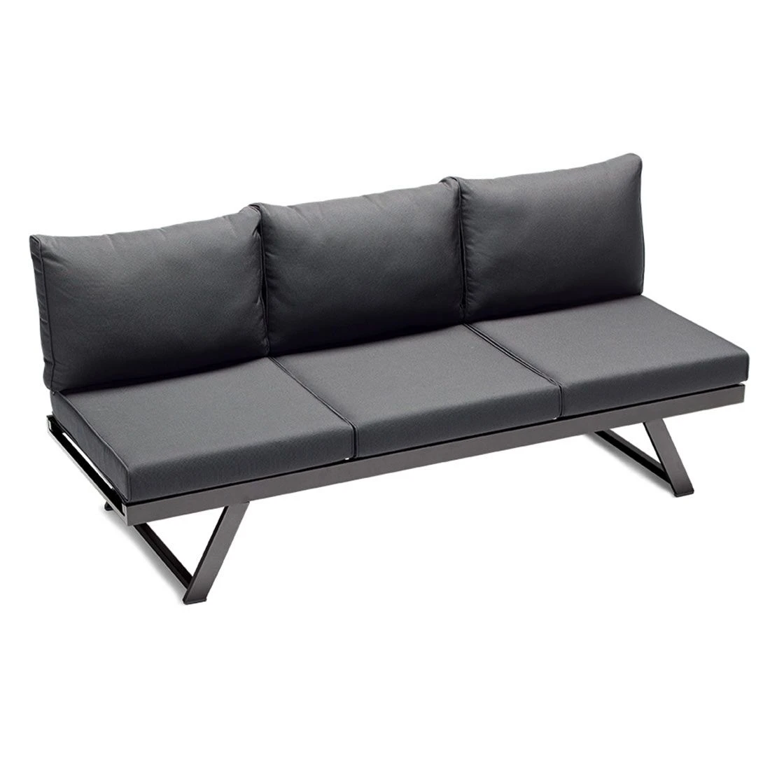 Sieger Auckland Daybed Aluminium/Sunproof Eisengrau/Grau 9 Sieger Auckland Daybed Aluminium/Sunproof Eisengrau/Grau – Bild 7