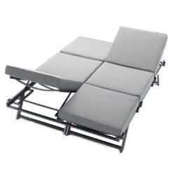Sieger Auckland Daybed Aluminium/Sunproof® Eisengrau/Hellgrau -GartenMöbelPro Verkäufe sieger auckland daybed eisengrau hellgrau 1315317 3