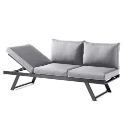 Sieger Auckland Daybed Aluminium/Sunproof® Eisengrau/Hellgrau -GartenMöbelPro Verkäufe sieger auckland daybed eisengrau hellgrau 1315317 5