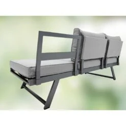 Sieger Auckland Daybed Aluminium/Sunproof® Eisengrau/Hellgrau -GartenMöbelPro Verkäufe sieger auckland daybed eisengrau hellgrau 1315317 8