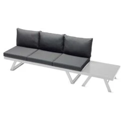 Sieger Auckland Ecklounge 4-tlg. Aluminium/Sunproof® Graphit/Grau -GartenMöbelPro Verkäufe sieger auckland louneecke aluminium sunproof graphit grau 1315350 5