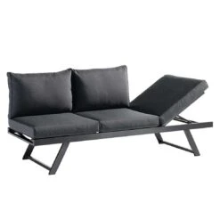 Sieger Auckland Ecklounge 3-tlg. Aluminium/Sunproof Eisengrau/Grau -GartenMöbelPro Verkäufe sieger auckland loungeecke 3 tlg aluminium sunproof eisengrau grau 1210443 4