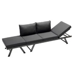 Sieger Auckland Gartensofa 2-tlg. Aluminium/Sunproof Eisengrau/Grau 11 Sieger Auckland Gartensofa 2-tlg. Aluminium/Sunproof Eisengrau/Grau -GartenMöbelPro Verkäufe sieger auckland loungeliege 2 tlg aluminium sunproof eisengrau grau 1210476 3