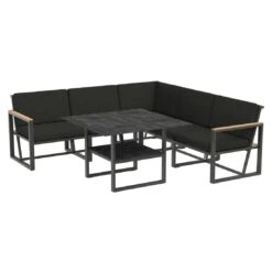 Sieger Havanna Dininglounge 5-tlg Alu/Sunproof Eisengrau/Grau -GartenMöbelPro Verkäufe sieger havanna dininglounge 5 tlg alu sunproof eisengrau grau 1236436 1