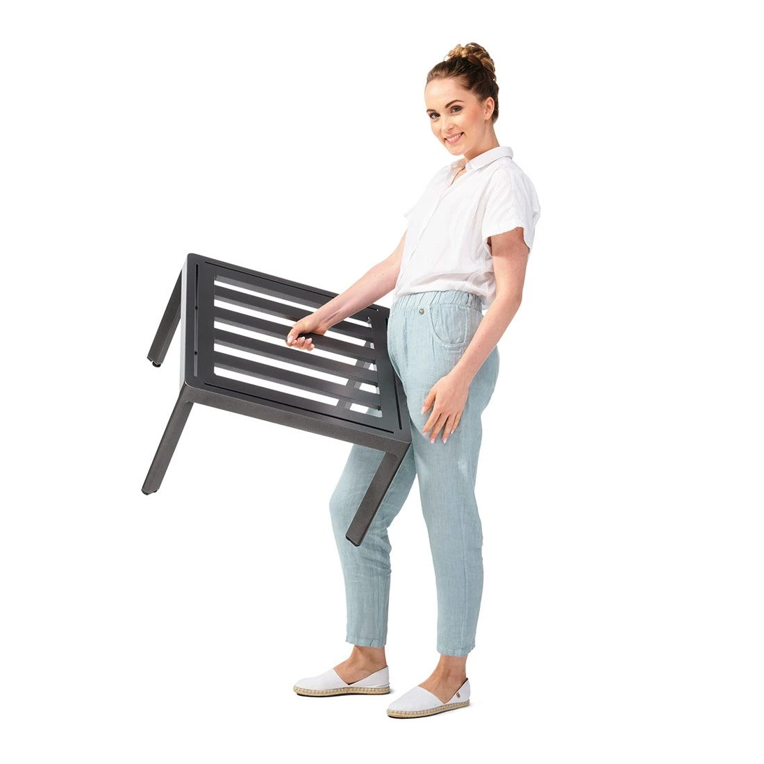 Sieger Lugo Lounge Basis Aluminium Eisengrau 8 Sieger Lugo Lounge Basis Aluminium Eisengrau – Bild 6