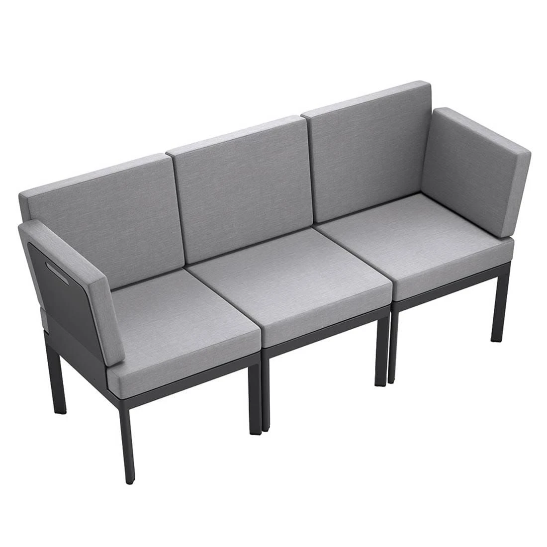 Sieger Lugo Lounge Basis Aluminium Eisengrau 11 Sieger Lugo Lounge Basis Aluminium Eisengrau – Bild 9