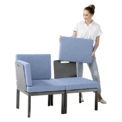 Sieger Lugo Gartensofa Aluminium/Sunproof Eisengrau/Hellblau 9 Sieger Lugo Gartensofa Aluminium/Sunproof Eisengrau/Hellblau -GartenMöbelPro Verkäufe sieger lugo loungebank alu sunproof eisengrau hellblau 1294802 1