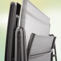 Sieger Sirio Klappsessel Aluminium/Textilene Eisengrau/Hellgrau -GartenMöbelPro Verkäufe sieger sirio klappsessel aluminium textilux 1360241 4