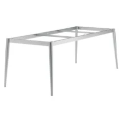 Sieger Gartentisch-Gestell 220x100cm Rundrohr Aluminium Graphit