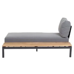 Siena Garden Alvida Gartenliege Links Aluminium/Polyester Matt Anthrazit/Grau -GartenMöbelPro Verkäufe siena garden alvida loungeliege links aluminium polyester inkl kissen 1427418 4