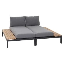 Siena Garden Alvida Doppelliege Aluminium/Polyester Matt Anthrazit/Grau -GartenMöbelPro Verkäufe siena garden alvida loungeset aluminium polyester 1484761 2