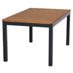 Siena Garden Bozen Gartentisch 160x90cm Aluminium/Robinie Graphit/Natur -GartenMöbelPro Verkäufe siena garden bozen gartentisch 160x90cm aluminium robinie 1452619 4