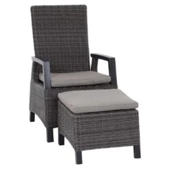 Siena Garden Corido Gartensessel Aluminium/Geflecht Inkl. Kissen Matt Anthrazit/Charcoal Grey -GartenMöbelPro Verkäufe siena garden corido diningsessel aluminium geflecht inkl kissen 1363629 8