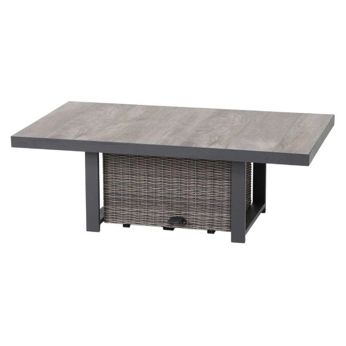 Siena Garden Corido Dininglounge 5-teilig Aluminium/Geflecht Anthrazit/Charcoal Grey 8 Siena Garden Corido Dininglounge 5-teilig Aluminium/Geflecht Anthrazit/Charcoal Grey – Bild 6