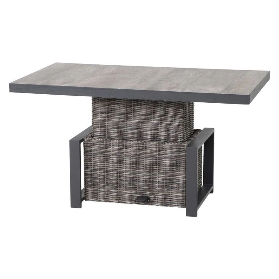 Siena Garden Corido Dininglounge 5-teilig Aluminium/Geflecht Anthrazit/Charcoal Grey 9 Siena Garden Corido Dininglounge 5-teilig Aluminium/Geflecht Anthrazit/Charcoal Grey – Bild 7