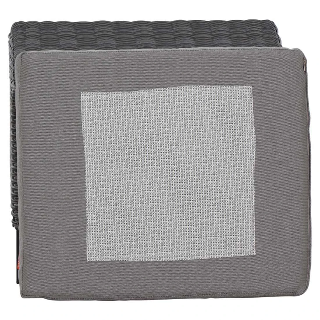 Siena Garden Corido Loungehocker Geflecht Inkl. Kissen Charcoal Grey/Taupe-Meliert 8 Siena Garden Corido Loungehocker Geflecht Inkl. Kissen Charcoal Grey/Taupe-Meliert – Bild 6