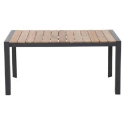 Siena Garden Londra Dininglounge 5-tlg. Mit Tisch 140x80cm Anthrazit/Schwarz-Silber -GartenMöbelPro Verkäufe siena garden londra loungeecke 5 tlg mit tisch 140x80cm 1407937 6
