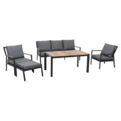 Siena Garden Londra Loungesessel Aluminium/Ranotex Anthrazit/Schwarz-Silber -GartenMöbelPro Verkäufe siena garden londra loungesessel aluminium ranotex 1353135 6