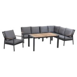 Siena Garden Londra Loungesessel Aluminium/Ranotex Anthrazit/Schwarz-Silber -GartenMöbelPro Verkäufe siena garden londra loungesessel aluminium ranotex 1353135 7