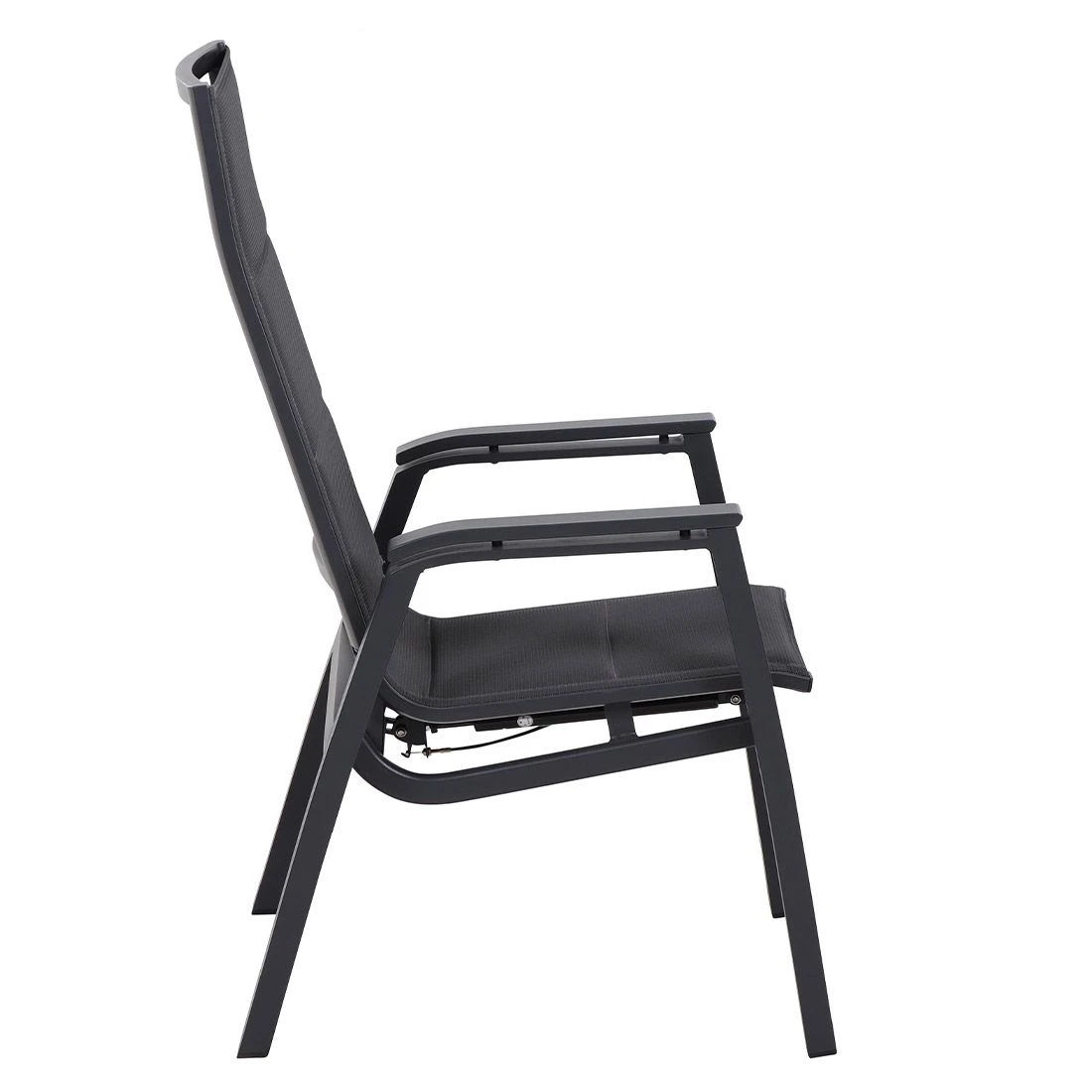 Siena Garden Milano Gartensessel Aluminium/Ranotex®-Gewebe Matt Anthrazit/Grau 7 Siena Garden Milano Gartensessel Aluminium/Ranotex®-Gewebe Matt Anthrazit/Grau – Bild 5