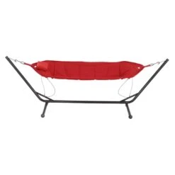 Siena Garden Panama Hängematte Mit Gestell Stahl/Oxfordgewebe Grau/Rot 17 Siena Garden Panama Hängematte Mit Gestell Stahl/Oxfordgewebe Grau/Rot -GartenMöbelPro Verkäufe siena garden panama haengematte mit gestell stahl oxfordgewebe 1363827 2