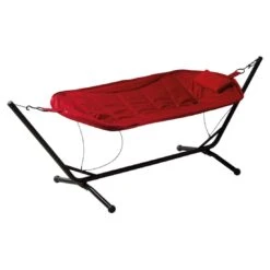 Siena Garden Panama Hängematte Mit Gestell Stahl/Oxfordgewebe Grau/Rot 20 Siena Garden Panama Hängematte Mit Gestell Stahl/Oxfordgewebe Grau/Rot -GartenMöbelPro Verkäufe siena garden panama haengematte mit gestell stahl oxfordgewebe 1363827 5