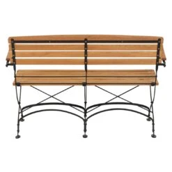 Siena Garden Peru III Gartenbank Stahl/Robinie Schwarz/Natur -GartenMöbelPro Verkäufe siena garden peru iii 2 sitzerbank stahl robinie 1391536 4