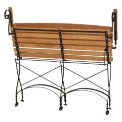 Siena Garden Peru III Gartenbank Stahl/Robinie Schwarz/Natur -GartenMöbelPro Verkäufe siena garden peru iii 2 sitzerbank stahl robinie 1391536 5