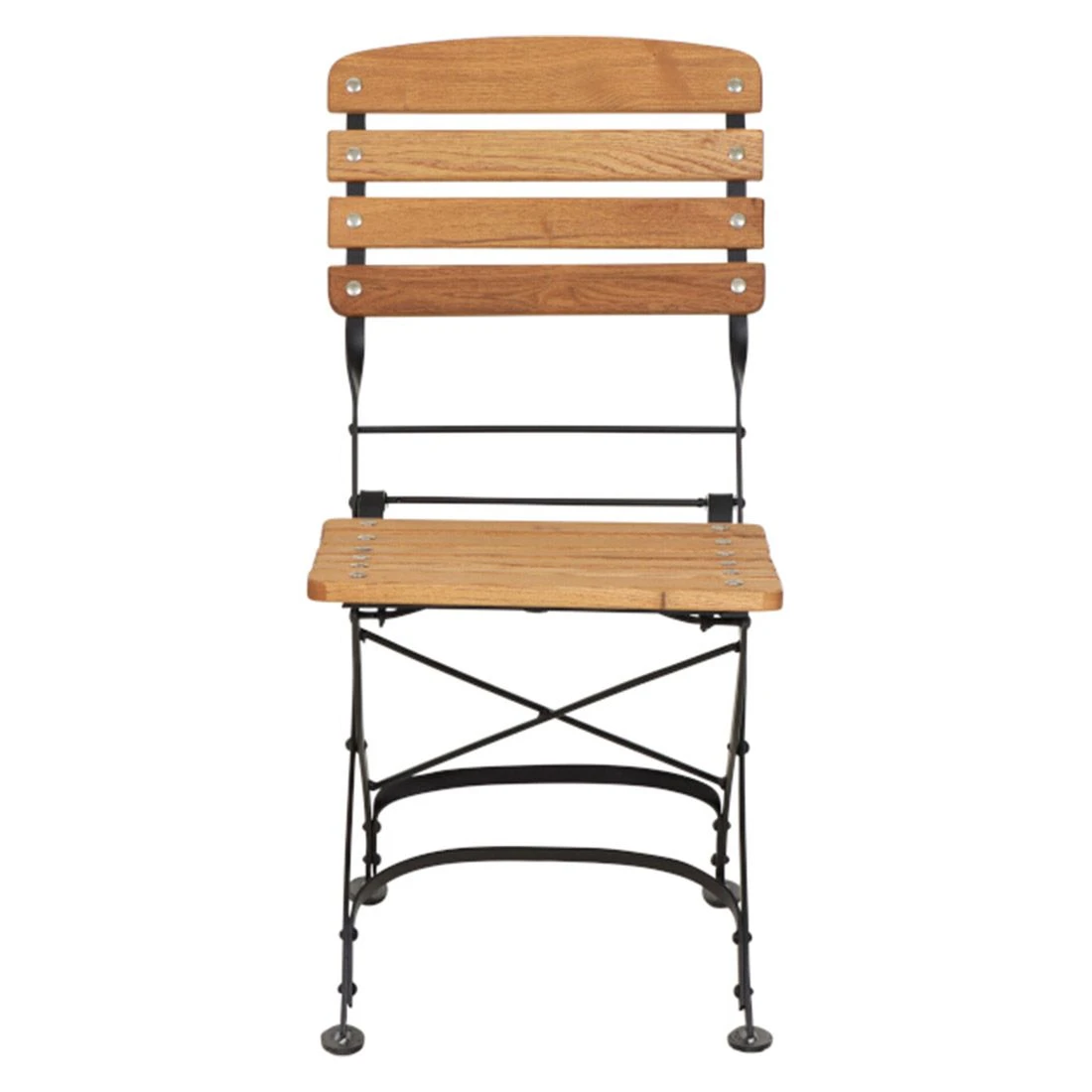 Siena Garden Peru III Klappstuhl Stahl/Robinie Schwarz/Natur 4 Siena Garden Peru III Klappstuhl Stahl/Robinie Schwarz/Natur – Bild 2