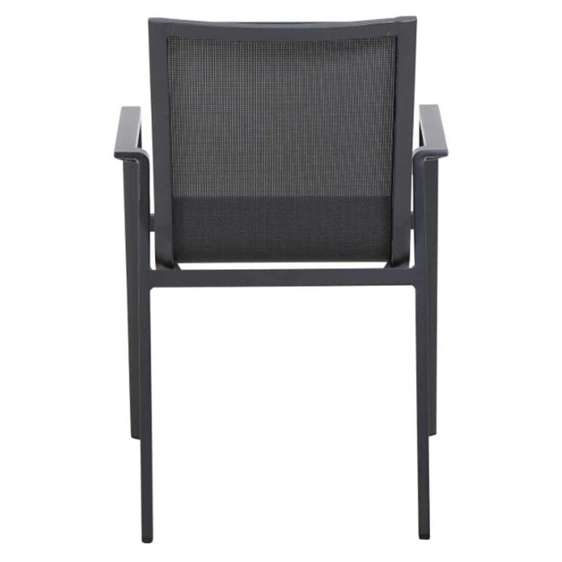 Siena Garden Reno Gartenmöbelset 5-tlg. Mit Tisch 160x90cm Matt Anthrazit/Grau 10 Siena Garden Reno Gartenmöbelset 5-tlg. Mit Tisch 160x90cm Matt Anthrazit/Grau – Bild 8