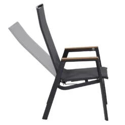 Siena Garden Rondo Gartensessel Aluminium/Ranotex®-Gewebe Matt Anthrazit/Grau -GartenMöbelPro Verkäufe siena garden rondo verstellsessel aluminium ranotexr gewebe 1425240 4