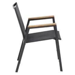 Siena Garden Savona Stapelsessel Aluminium/Ranotex Anthrazit/Schwarz-Silber -GartenMöbelPro Verkäufe siena garden savona stapelsessel aluminium ranotex 1353003 3