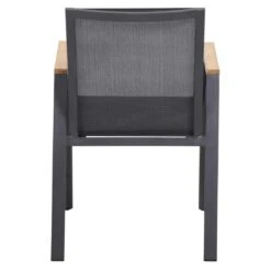 Siena Garden Savona Stapelsessel Aluminium/Ranotex Anthrazit/Schwarz-Silber -GartenMöbelPro Verkäufe siena garden savona stapelsessel aluminium ranotex 1353003 5