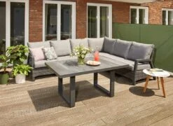 Siena Garden Taranto Dininglounge 5-tlg. Aluminium/Gardino®-Geflecht Matt Anthrazit/Blau-Grau -GartenMöbelPro Verkäufe siena garden taranto dininglounge 5 tlg aluminium gardinor geflecht 1425273 2